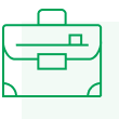 Icon illustration of a briefcase